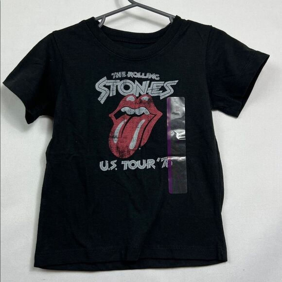 The Rolling Stones US Tour ‘78 Black t-shirt size 2T NWT - Picture 2 of 9